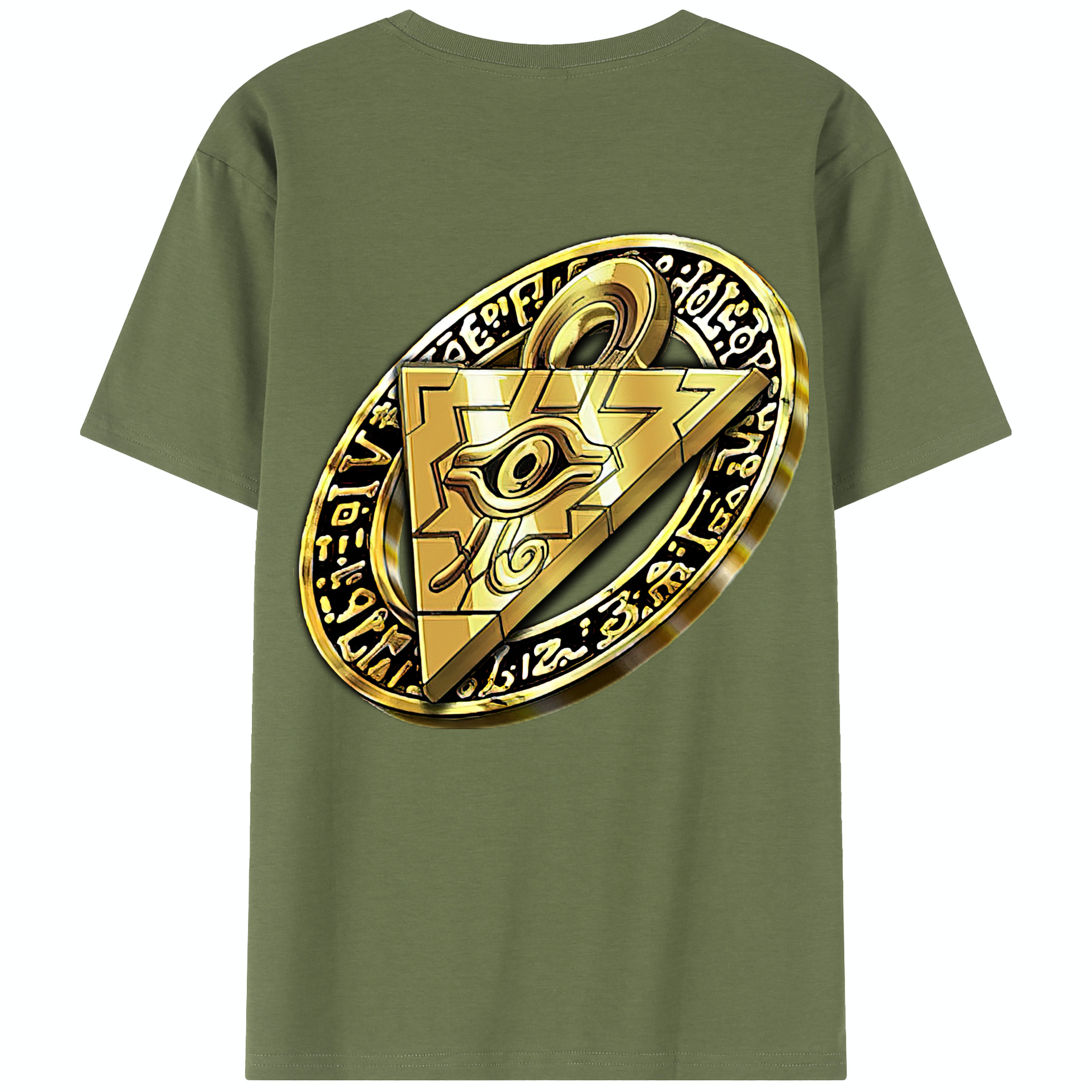 （画像用） 遊☆戯☆王 Yu-Gi-Oh! 綿100％半袖Tシャツ（背面プリント）